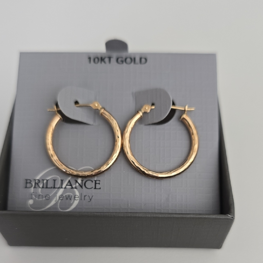 10KT Gold Hoop Earrings
